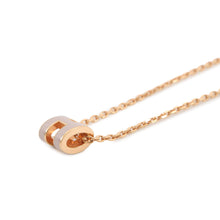 Load image into Gallery viewer, HERMES Pop Ash Necklace Size Mini Rose Dragee Gold Plated Lacquer
