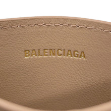 将图像加载到图库查看器中，BALENCIAGA CASH2.0 Card Case latté8108992ABGH2621 Calf Leather
