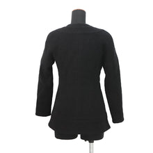 Load image into Gallery viewer, CHANEL Collarless Jacket Size 34 BlackP61936-V30843-94305 Wool80% Silk12% Polyamide8%
