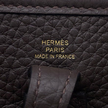 Load image into Gallery viewer, HERMES Evelyne Amazon Sangle Zig Zag Long Ebene/Etoupe Taurillon Clemence Size TPM
