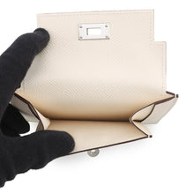 将图像加载到图库查看器中，HERMES Kelly pocket compact Nata Epsom
