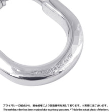 Load image into Gallery viewer, TIFFANY&amp;Co. Padlock Pendant Size Medium72342100 18K White Gold

