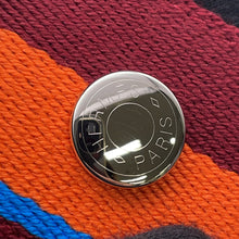 Load image into Gallery viewer, HERMES BRIDE A Black H Pavilion Orange・Feu Canvas Size PM
