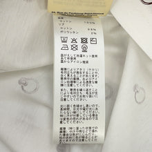 Load image into Gallery viewer, HERMES T-Shirt with "Anno Finesse" print Size 42 White6E4650DQ Cotton100%
