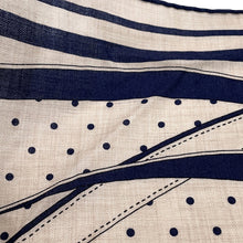 Load image into Gallery viewer, HERMES Giant Square, LA PROMENADE DU MATIN (Morning Walk) Size 140 Natural/Marine/Black Cashmere70% Silk30%
