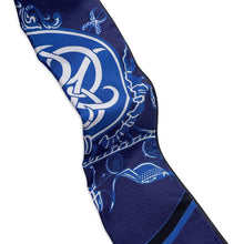 Load image into Gallery viewer, HERMES Twilly EX-LIBRIS Black / Marine / White Silk100% Leather
