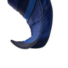 Load image into Gallery viewer, HERMES Twilly EX-LIBRIS Black / Marine / White Silk100% Leather
