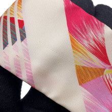 将图像加载到图库查看器中，HERMES Twilly Ex-Libris Kyoto Marble EX-LIBRIS MARBLE Rose/Blanc/Blue Silk100%
