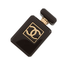 Load image into Gallery viewer, CHANEL Perfume motif brooch Brown Plastic

