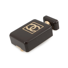 Load image into Gallery viewer, CHANEL Perfume motif brooch Brown Plastic
