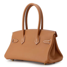 将图像加载到图库查看器中，HERMES ShoulderBirkin Gold Evercolor Size 29
