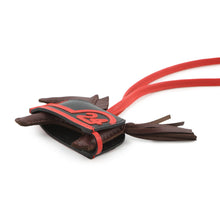 Load image into Gallery viewer, HERMES Rodeo Loveo 24 Terre/Capucines/Black Lambskin Swift Leather Size PM
