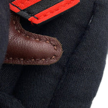 Load image into Gallery viewer, HERMES Rodeo Loveo 24 Terre/Capucines/Black Lambskin Swift Leather Size PM
