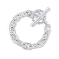 HERMES Chaine d'Ancre Bracelet 13 frames Size MM SV925