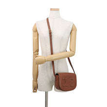 Load image into Gallery viewer, CELINE Folco Cuir Triomphe Shoulder Bag Tan198263DU3.04LU Smooth Calf Leather

