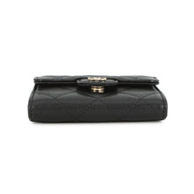 Load image into Gallery viewer, CHANEL Matelasse Chain wallet BlackAP0238 Caviar Leather
