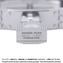 Load image into Gallery viewer, HERMES Kelly watch W16mm Stainless Steel Sparkling White DialKE4.110
