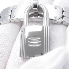 Load image into Gallery viewer, HERMES Kelly watch W16mm Stainless Steel Sparkling White DialKE4.110
