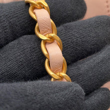 将图像加载到图库查看器中，CHANEL Matelasse Top Handle Light PinkAS4408 Lambskin
