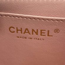 将图像加载到图库查看器中，CHANEL Matelasse Top Handle Light PinkAS4408 Lambskin
