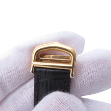将图像加载到图库查看器中，CARTIER mast tank LM H33.7mm×W25.5mm Gold Plated Leather Ivory DialW1017454
