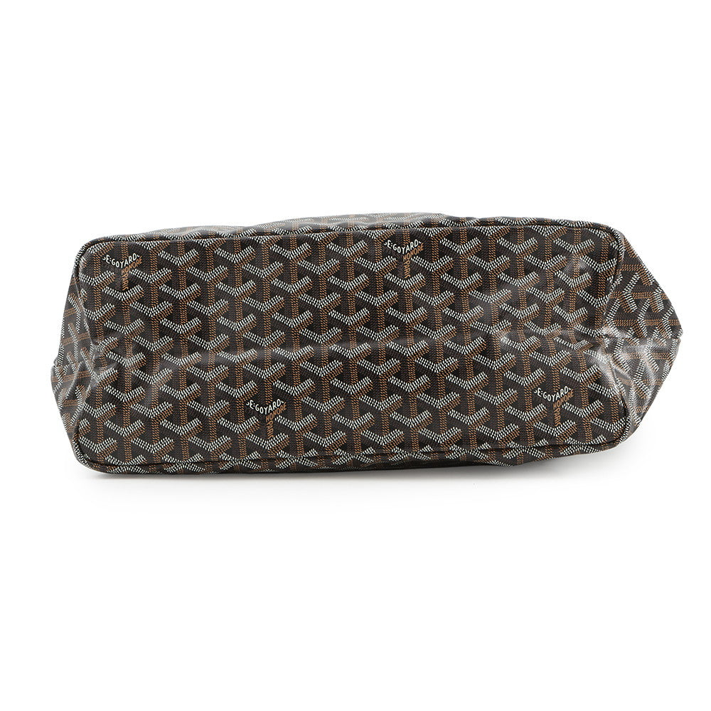 GOYARD Saint Louis with clip BlackSTLCROPMLTY01CL01P PVC Leather