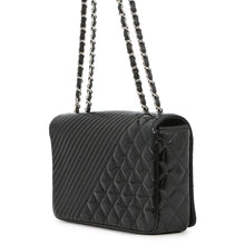 Load image into Gallery viewer, CHANEL Boy Chanel ChainShoulder Bag Black Enamel
