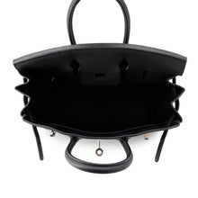 将图像加载到图库查看器中，HERMES Birkin Black Togo Leather Size 25
