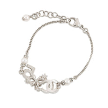 Load image into Gallery viewer, CHANEL Icon BraceletABA424-B10535-NN148 Metal Rhinestone Faux Pearl

