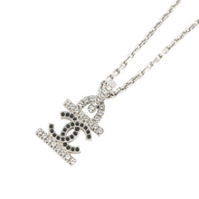 Load image into Gallery viewer, CHANEL CC Logo Rhinestone NecklaceAB8961-B08689-NJ339 Metal Rhinestone Faux Pearl
