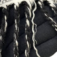 将图像加载到图库查看器中，LOUIS VUITTON Echarpe LV to Jules NoirM77406 Silk52% Cashmere48%
