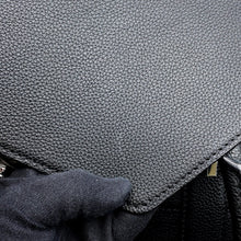 将图像加载到图库查看器中，LOUIS VUITTON Georges Tote NoirM23155 Calf Leather Size GM
