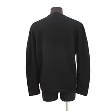Load image into Gallery viewer, PRADA Triangle Logo Sweater Size 52 BlackUMB049_1W4X_F0002_S_202 Wool 100%
