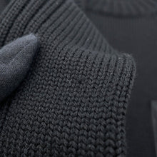 将图像加载到图库查看器中，PRADA Triangle Logo Sweater Size 52 BlackUMB049_1W4X_F0002_S_202 Wool100%
