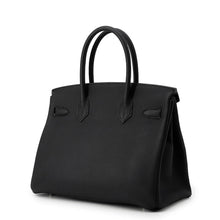 将图像加载到图库查看器中，HERMES Birkin Black Togo Leather Size 30
