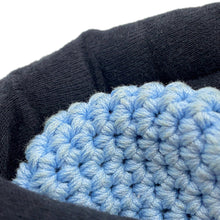 Load image into Gallery viewer, FENDI Kiss Lock Coin purse Light Blue8M0454 AFGX Cotton
