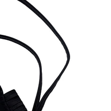 将图像加载到图库查看器中，HERMES Rodeo Robeo Padlock Black Lambskin
