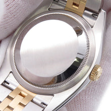 将图像加载到图库查看器中，ROLEX Datejust Turn-O-Graph W36mm Stainless Steel K18YG Champagne Dial116263
