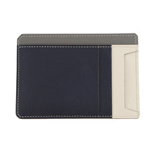 Load image into Gallery viewer, HERMES City 8CC Card Case Gris Meyer/Beton/Blue Nuit Evercolor
