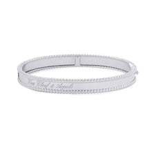 Load image into Gallery viewer, Van Cleef &amp; Arpels Senior Tulle Bracelet Size MediumVCARP3K800 18K White Gold
