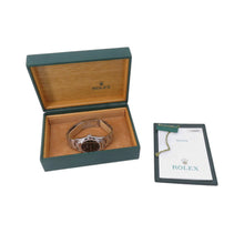 将图像加载到图库查看器中，ROLEX Air-King W34mm Stainless Steel Black Dial14000M
