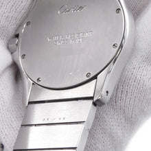 将图像加载到图库查看器中，CARTIER Santos Cougar MM W29mm Stainless Steel White DialW20027K1
