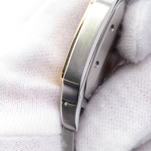 将图像加载到图库查看器中，CARTIER Santos Galve LM H41mm×W29mm Stainless Steel YG Silver DialW20058C4
