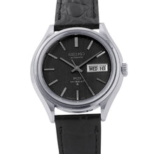 Load image into Gallery viewer, SEIKO King SEIKO W39mm Stainless Steel Leather Gray Dial5626-7120
