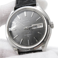 Load image into Gallery viewer, SEIKO King SEIKO W39mm Stainless Steel Leather Gray Dial5626-7120
