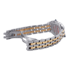 将图像加载到图库查看器中，CARTIER PANTHERE SM 2 Row H30mm×W22mm Stainless Steel K18YG Ivory DialW25029B6
