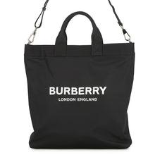 Load image into Gallery viewer, BURBERRY Artier 2WAY Tote Bag Black8026233 Nylon
