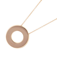 将图像加载到图库查看器中，TIFFANY&amp;Co. Atlas X Closed Circle Necklace 18K Pink Gold
