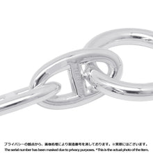 Load image into Gallery viewer, HERMES Chaine d'Ancre Necklace 29 frames Size GM SV925

