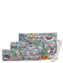 Load image into Gallery viewer, LOUIS VUITTON Trio Envelop White/MulticolorM82014 Monogram Comic Canvas
